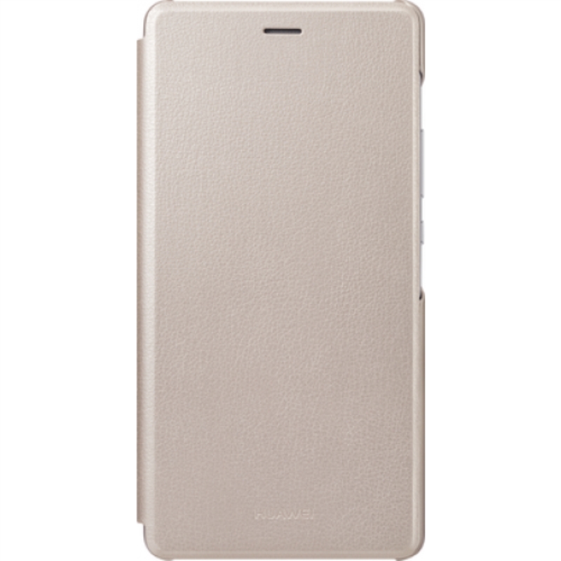 HUAWEII Custodia cover a libro Flip per Huawei P9 Lite gold